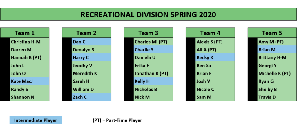 Teams Spring Archive Steel City Volleyball League